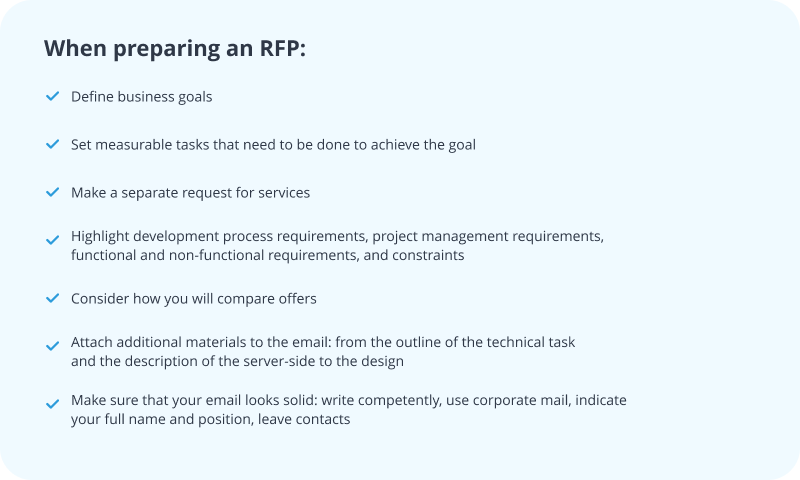 Tips For Writing An RFP
